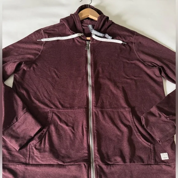 Vuori Women's Halo Performance Hoodie Purple Brown Size XL - Picture 10 of 11